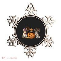 Cute Cat Halloween Witch Mummy Pumpkin Funny Cat Lover Gift Ornament thumb 0