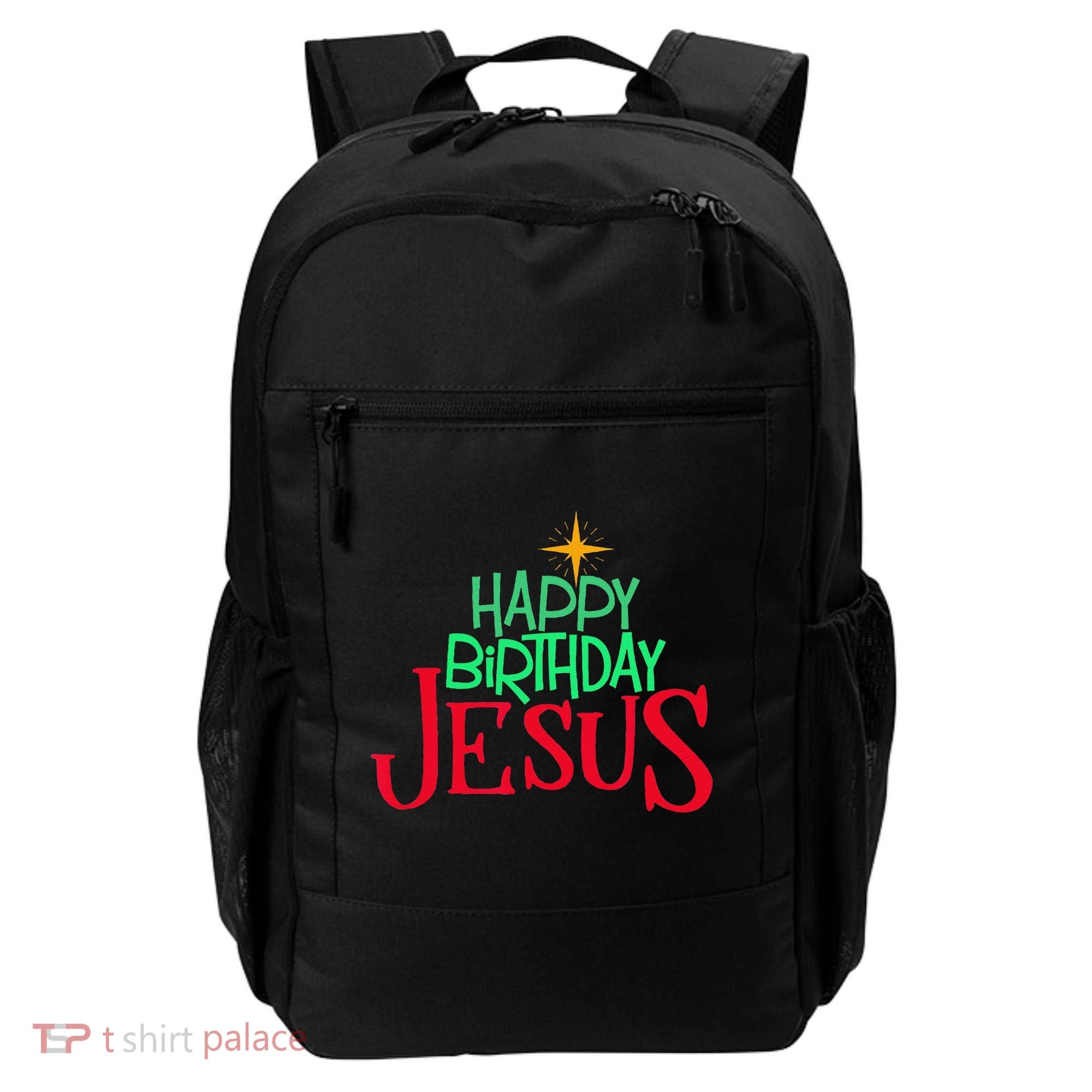 Christian Christmas HAPPY BIRTHDAY JESUS Gift Backpack