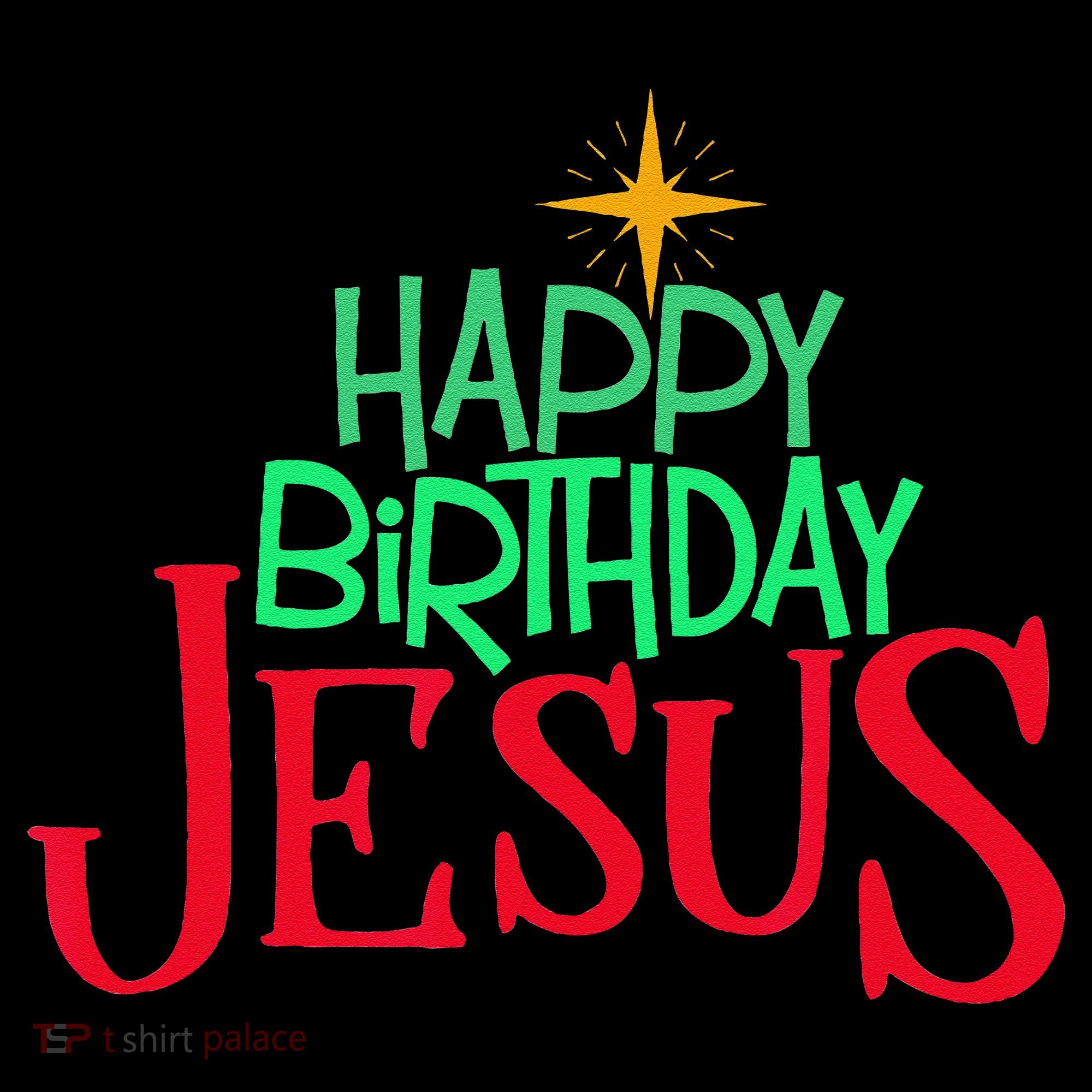Christian Christmas HAPPY BIRTHDAY JESUS Gift Women's Hoodie