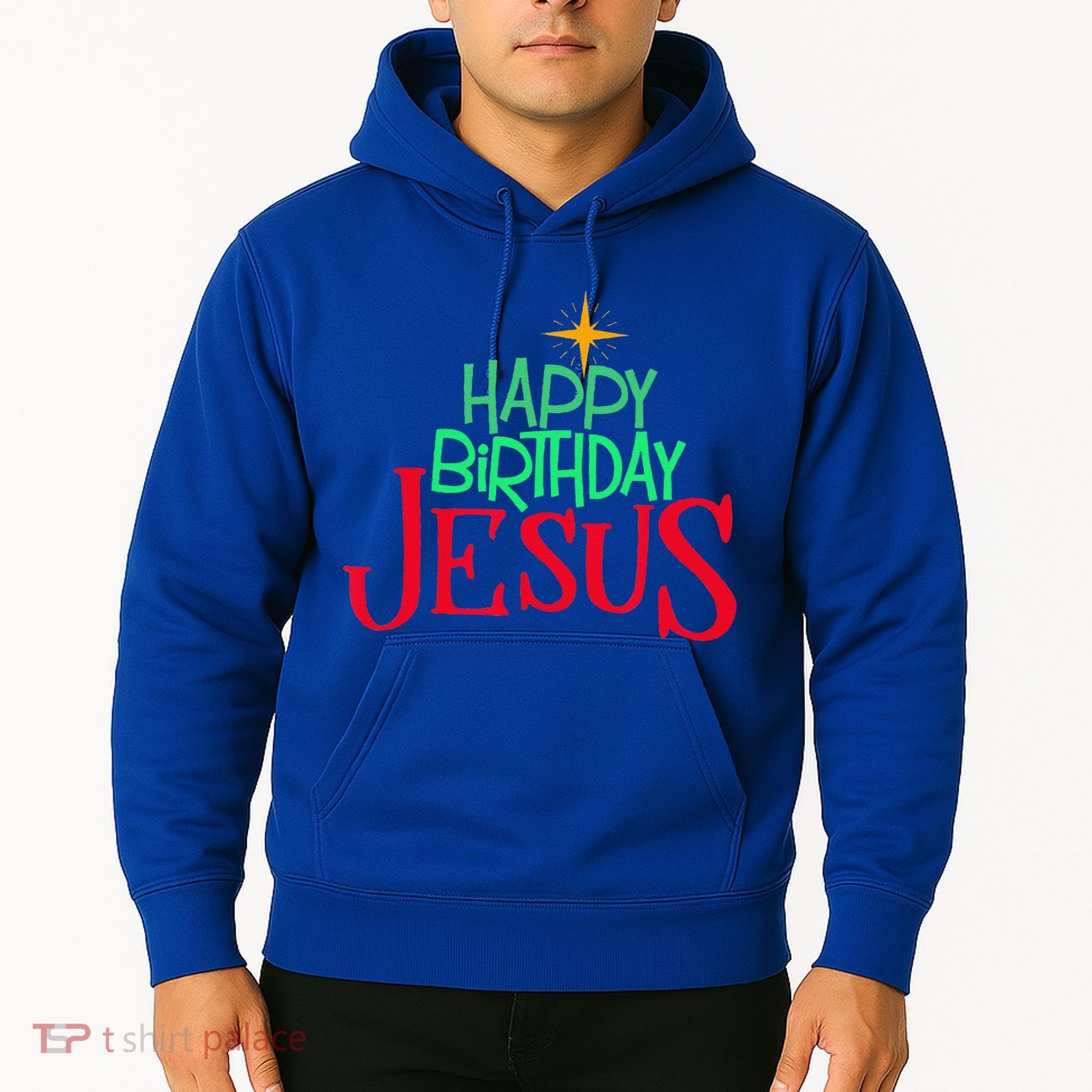 Christian Christmas HAPPY BIRTHDAY JESUS Gift Hoodie