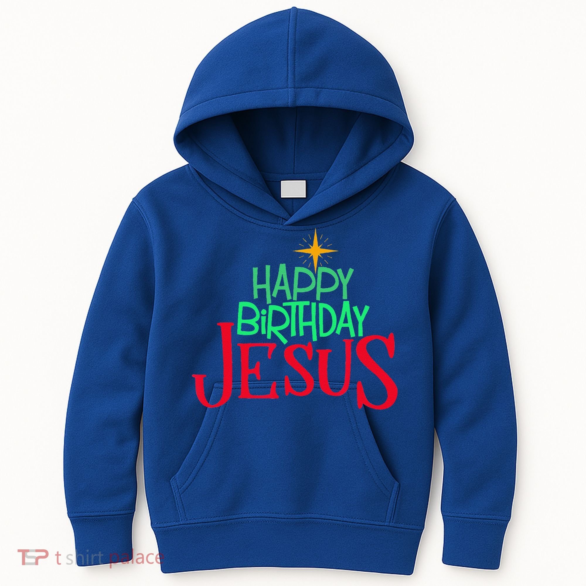 Christian Christmas HAPPY BIRTHDAY JESUS Gift Kids Hoodie