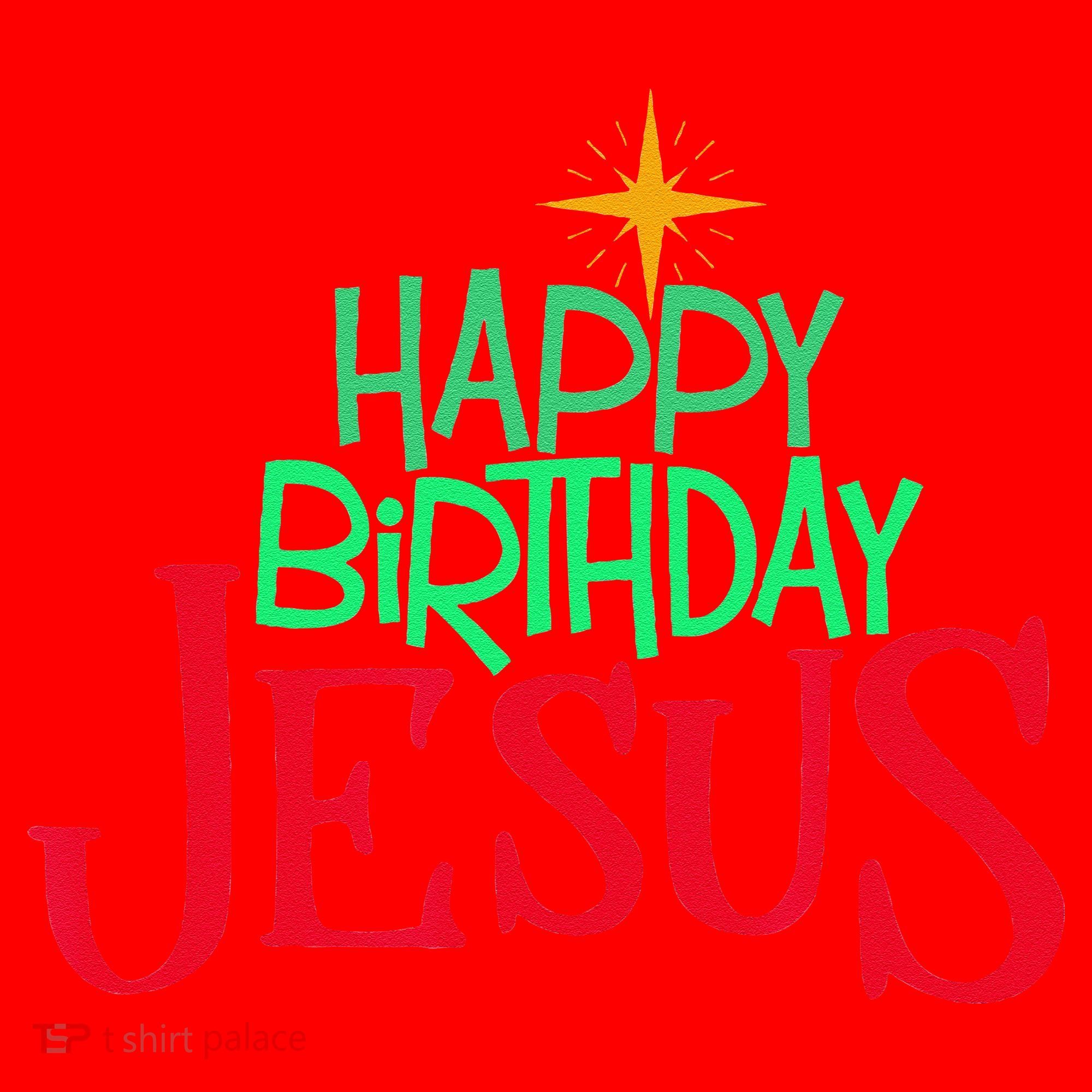 Christian Christmas HAPPY BIRTHDAY JESUS Gift Santa Hat