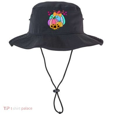 Colorful Cute Halloween Sunflower Pumpkin Bucket Hat