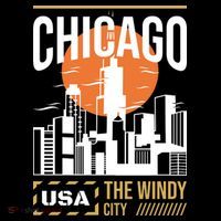 Chicago USA-Made Doggie Bandana thumb 2