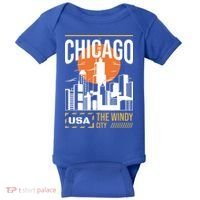 Chicago Baby Bodysuit thumb 0
