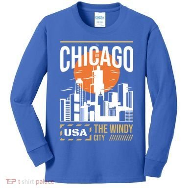 Chicago Kids Long Sleeve Shirt
