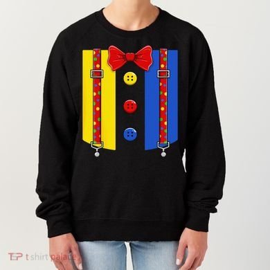 Clown Costume Halloween Circus Matching Women's Sweatshirt