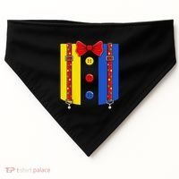 Clown Costume Halloween Circus Matching USA-Made Doggie Bandana thumb 0