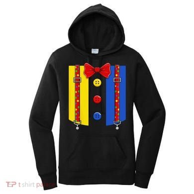 Clown Costume Halloween Circus Matching Women's Hoodie
