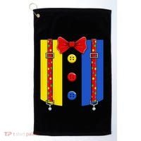 Clown Costume Halloween Circus Matching Golf Towel thumb 0