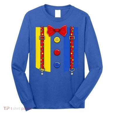 Clown Costume Halloween Circus Matching Long Sleeve Shirt