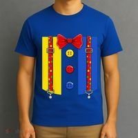 Clown Costume Halloween Circus Matching T-Shirt thumb 3