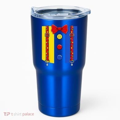Clown Costume Halloween Circus Matching Tumbler