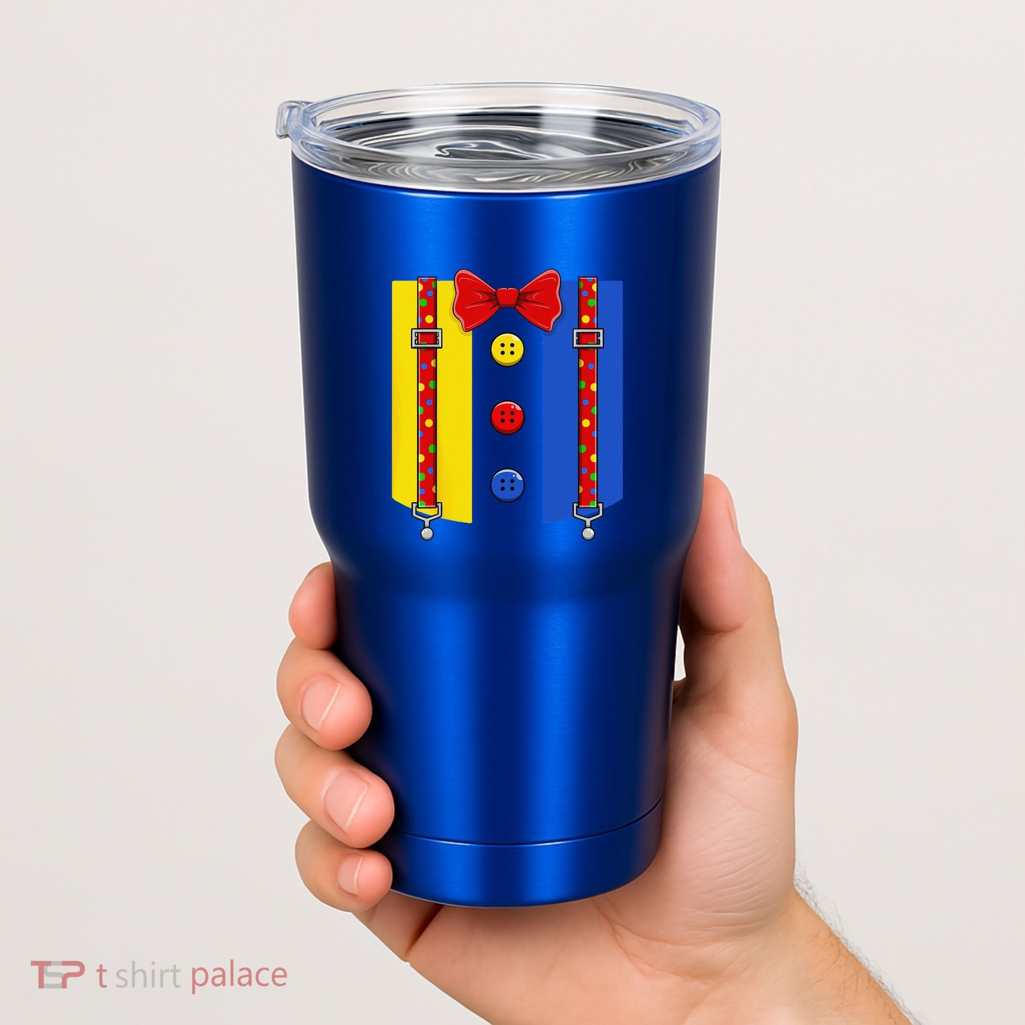 Clown Costume Halloween Circus Matching Tumbler