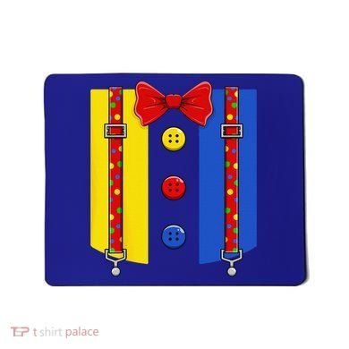 Clown Costume Halloween Circus Matching Mousepad