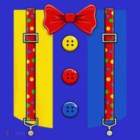 Clown Costume Halloween Circus Matching Mousepad thumb 1