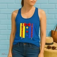 Clown Costume Halloween Circus Matching Women's Tank Top thumb 2