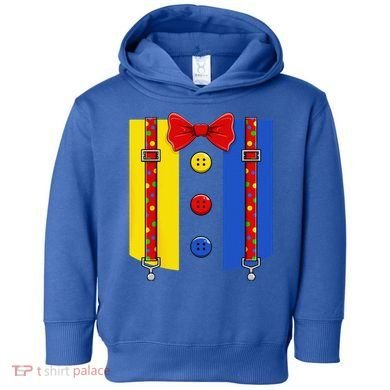 Clown Costume Halloween Circus Matching Toddler Hoodie