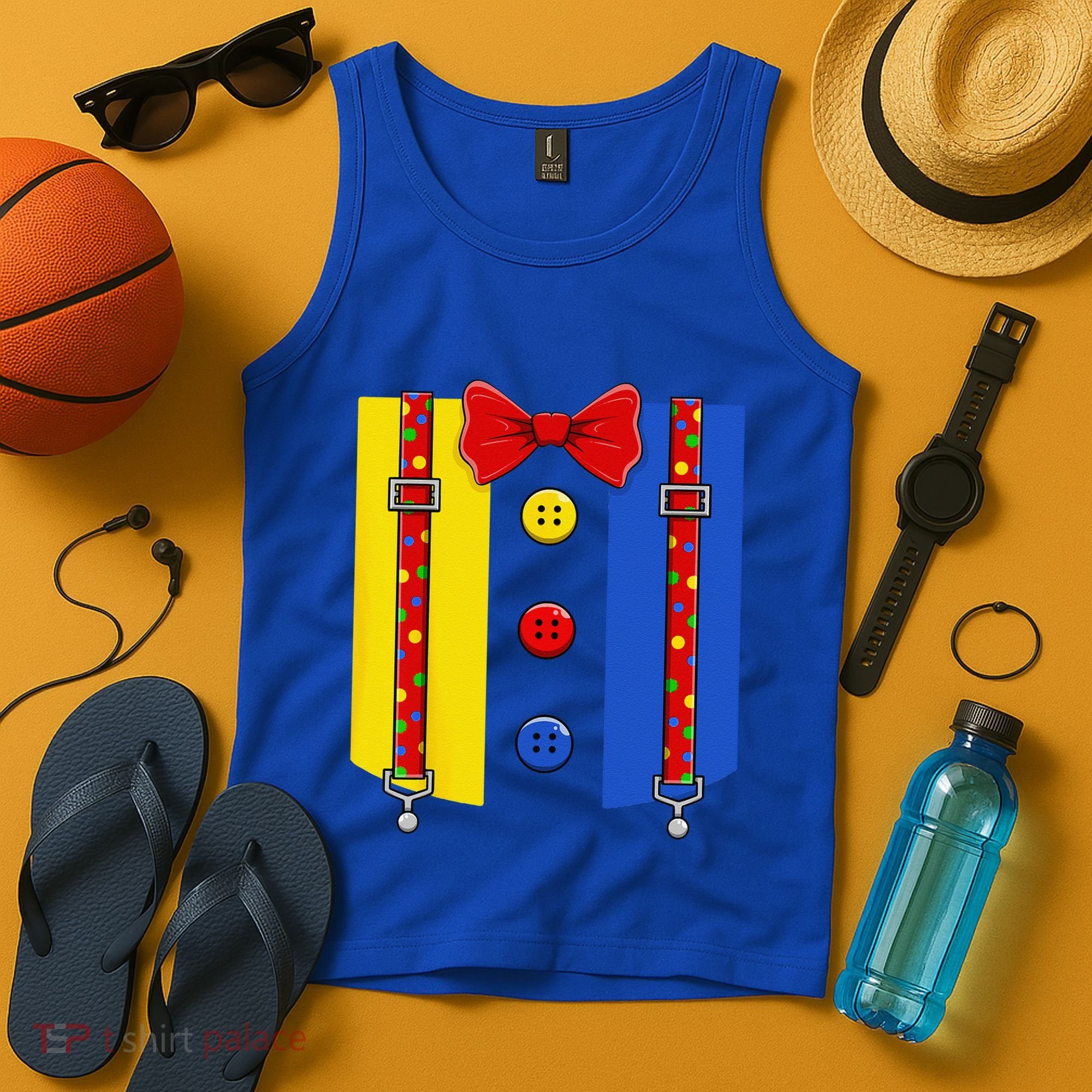 Clown Costume Halloween Circus Matching Tank Top