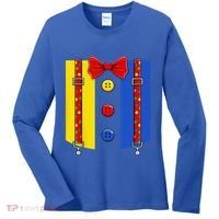 Clown Costume Halloween Circus Matching Women's Long Sleeve Shirt thumb 0