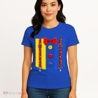Clown Costume Halloween Circus Matching Women's T-Shirt thumb 4