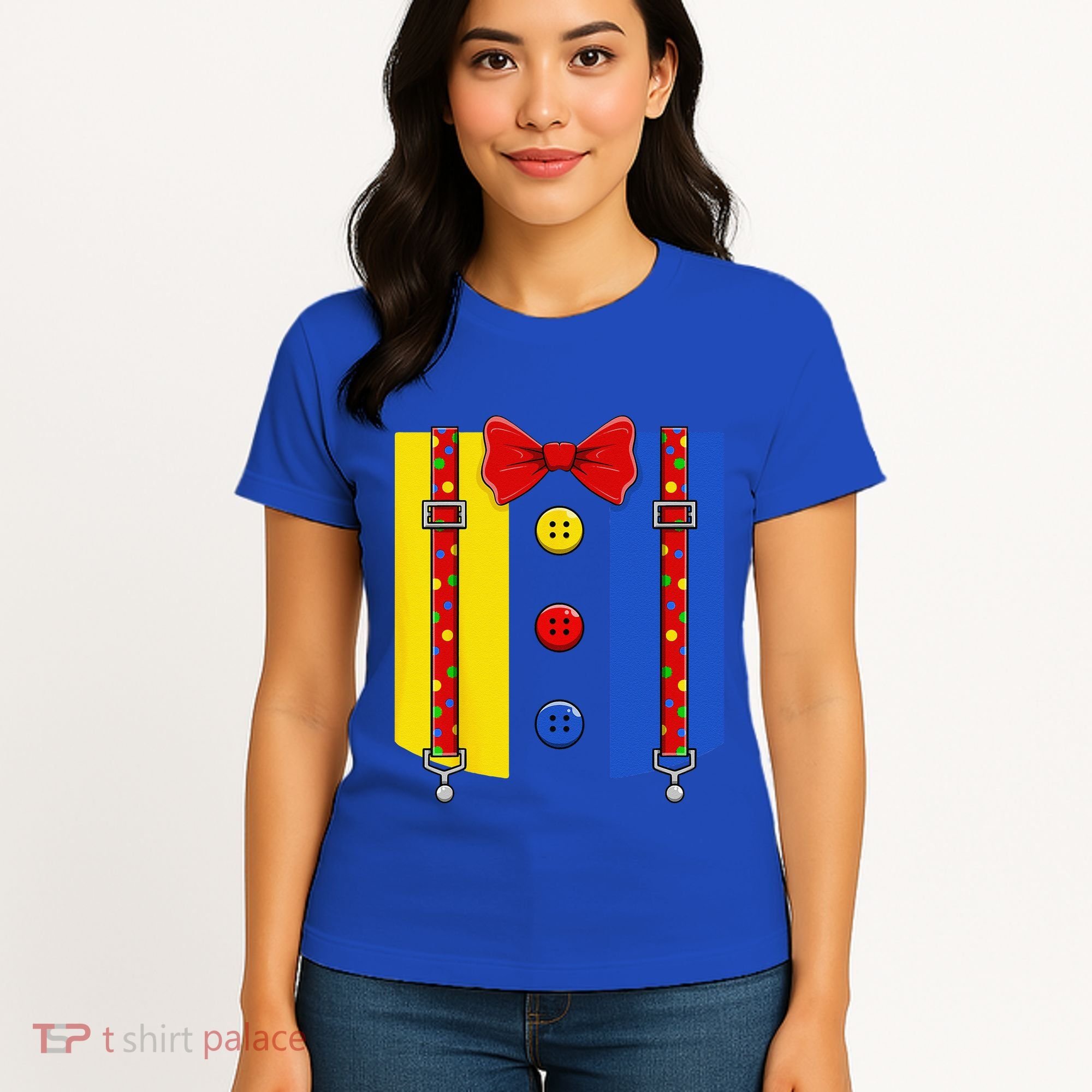 Clown Costume Halloween Circus Matching Women's T-Shirt