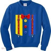 Clown Costume Halloween Circus Matching Kids Sweatshirt thumb 0