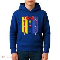 Clown Costume Halloween Circus Matching Kids Hoodie thumb 4