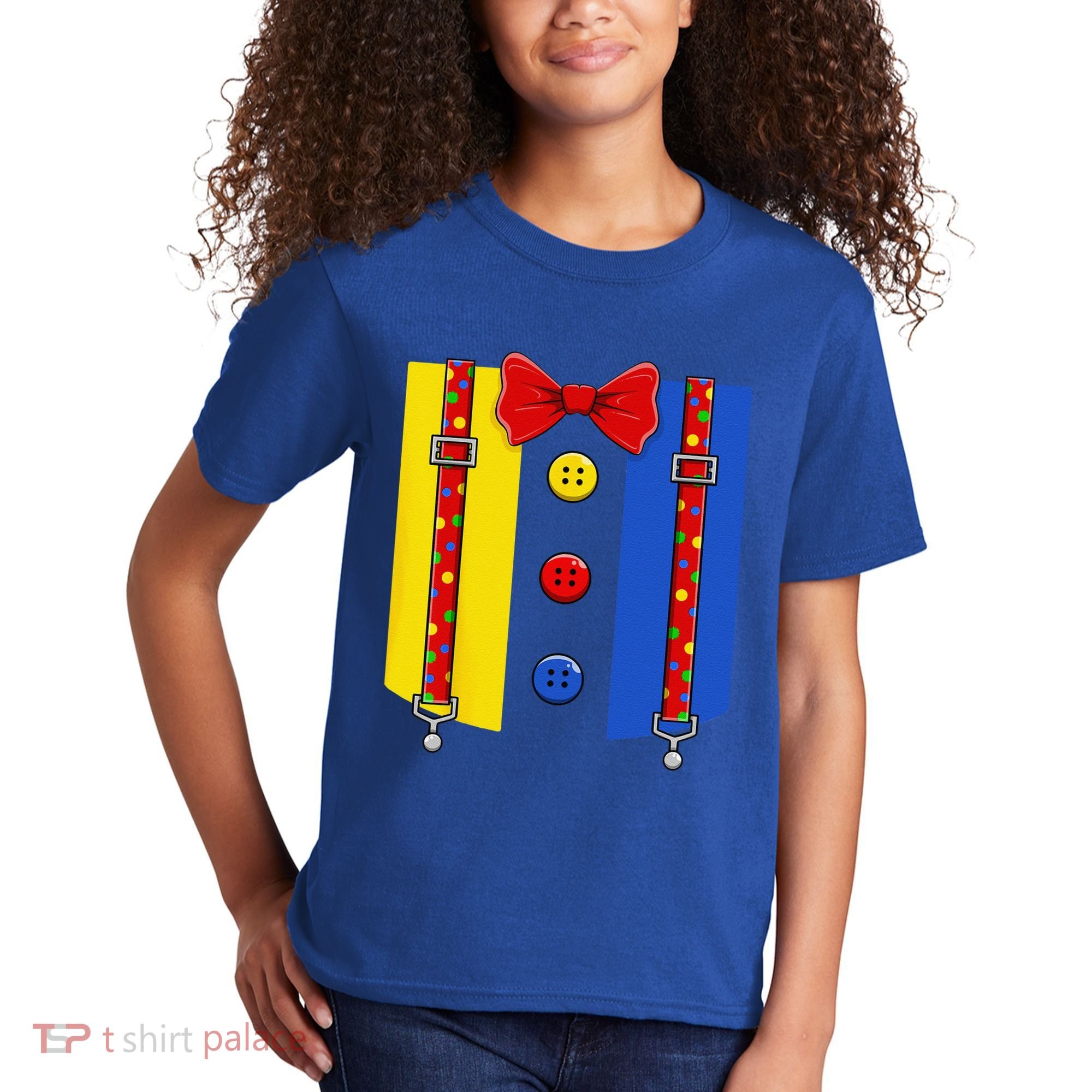 Clown Costume Halloween Circus Matching Kids T-Shirt