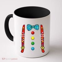 Clown Costume Halloween Funny Circus Clown DIY Costume Coffee Mug thumb 0