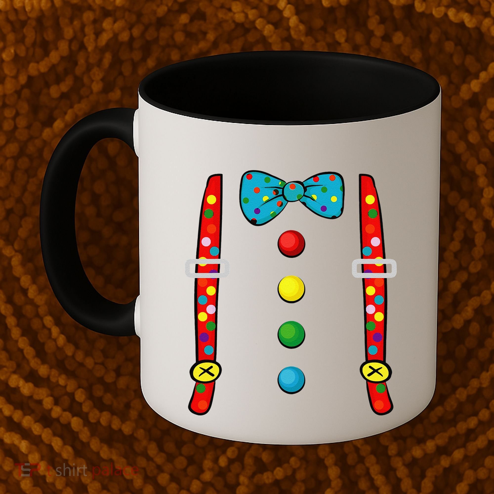 Clown Costume Halloween Funny Circus Clown DIY Costume Coffee Mug