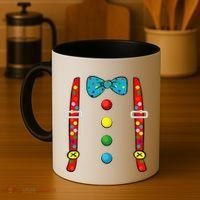 Clown Costume Halloween Funny Circus Clown DIY Costume Coffee Mug thumb 4