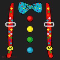 Clown Costume Halloween Funny Circus Clown DIY Costume Beanie thumb 2