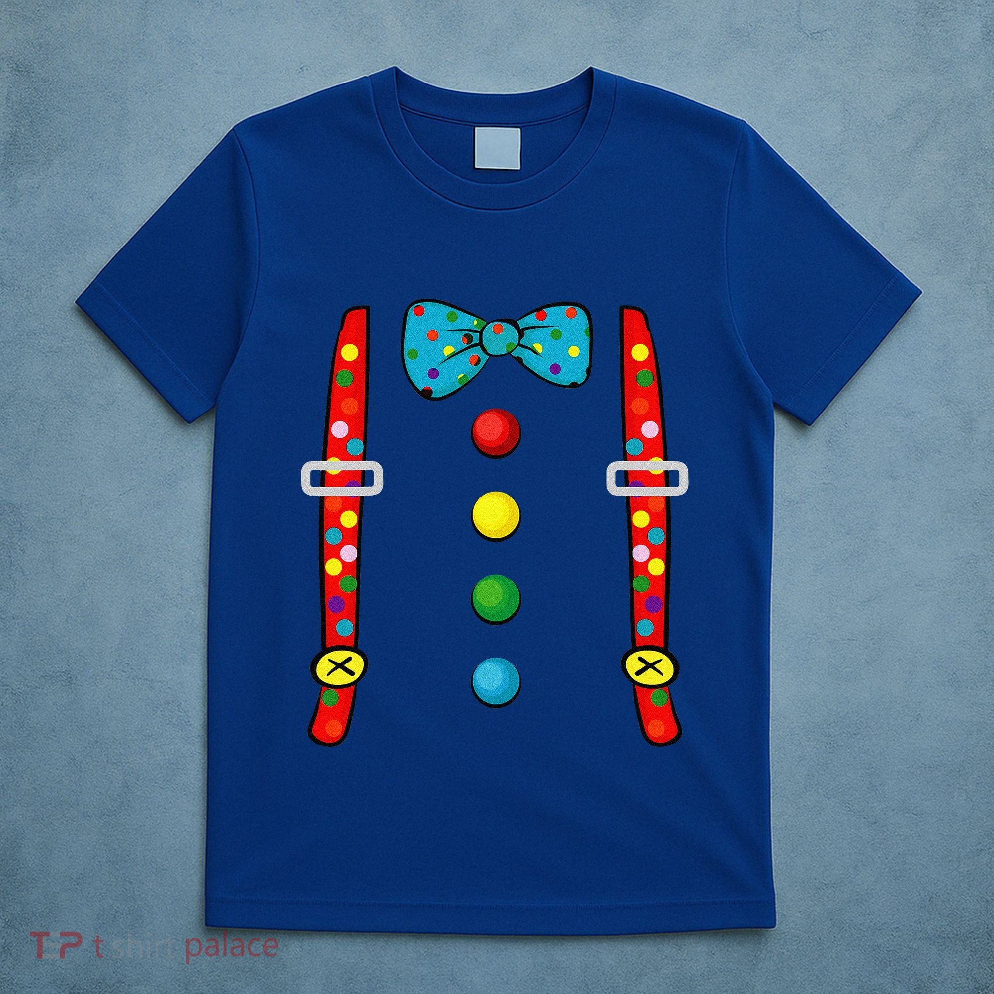 Clown Costume Halloween Funny Circus Clown DIY Costume T-Shirt