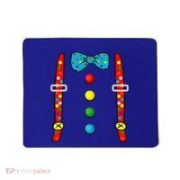 Clown Costume Halloween Funny Circus Clown DIY Costume Mousepad thumb 0