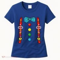 Clown Costume Halloween Funny Circus Clown DIY Costume Women's T-Shirt thumb 0