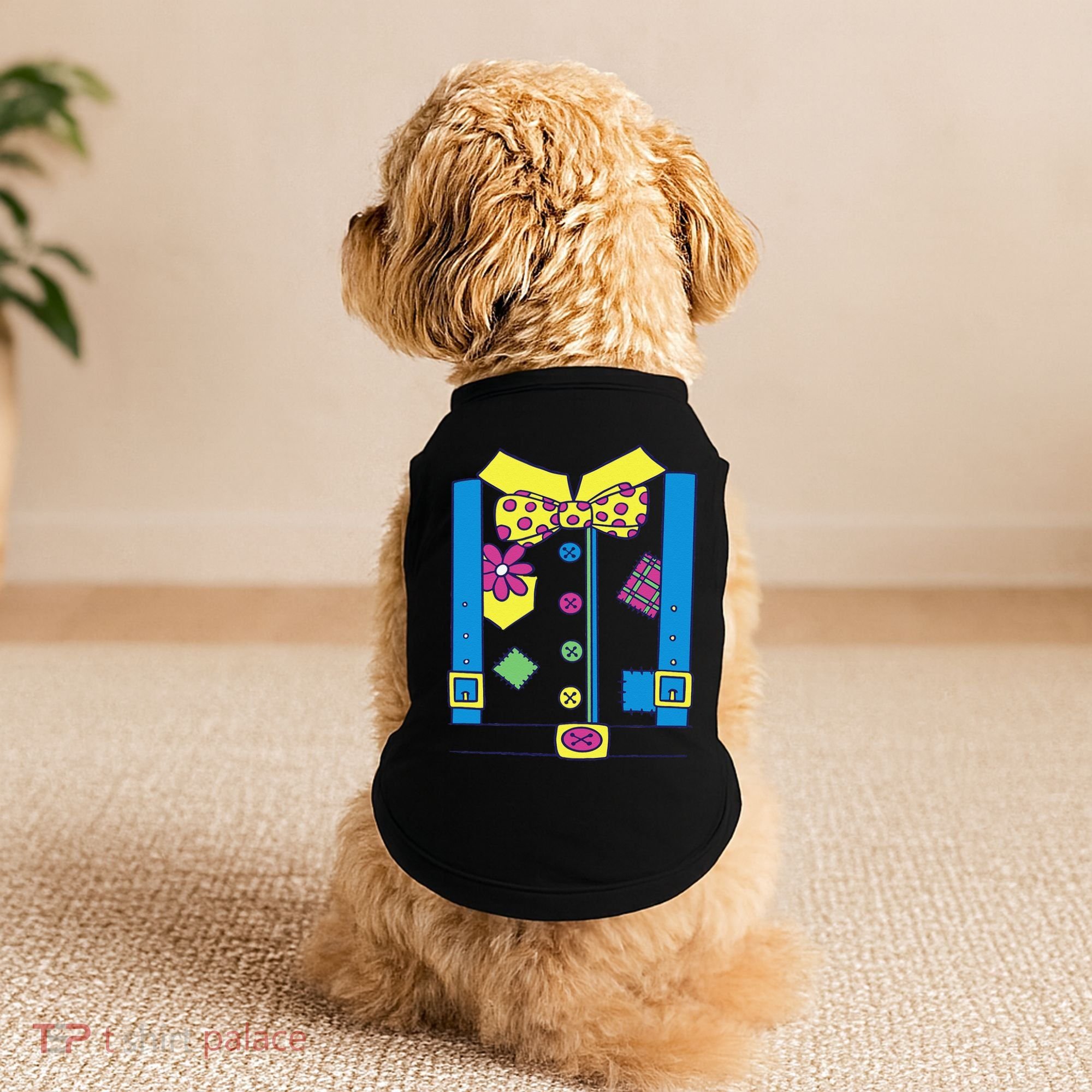 Clown Circus Halloween Clown Costume Doggie Tank