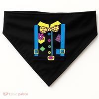 Clown Circus Halloween Clown Costume USA-Made Doggie Bandana thumb 0