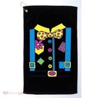 Clown Circus Halloween Clown Costume Golf Towel thumb 0