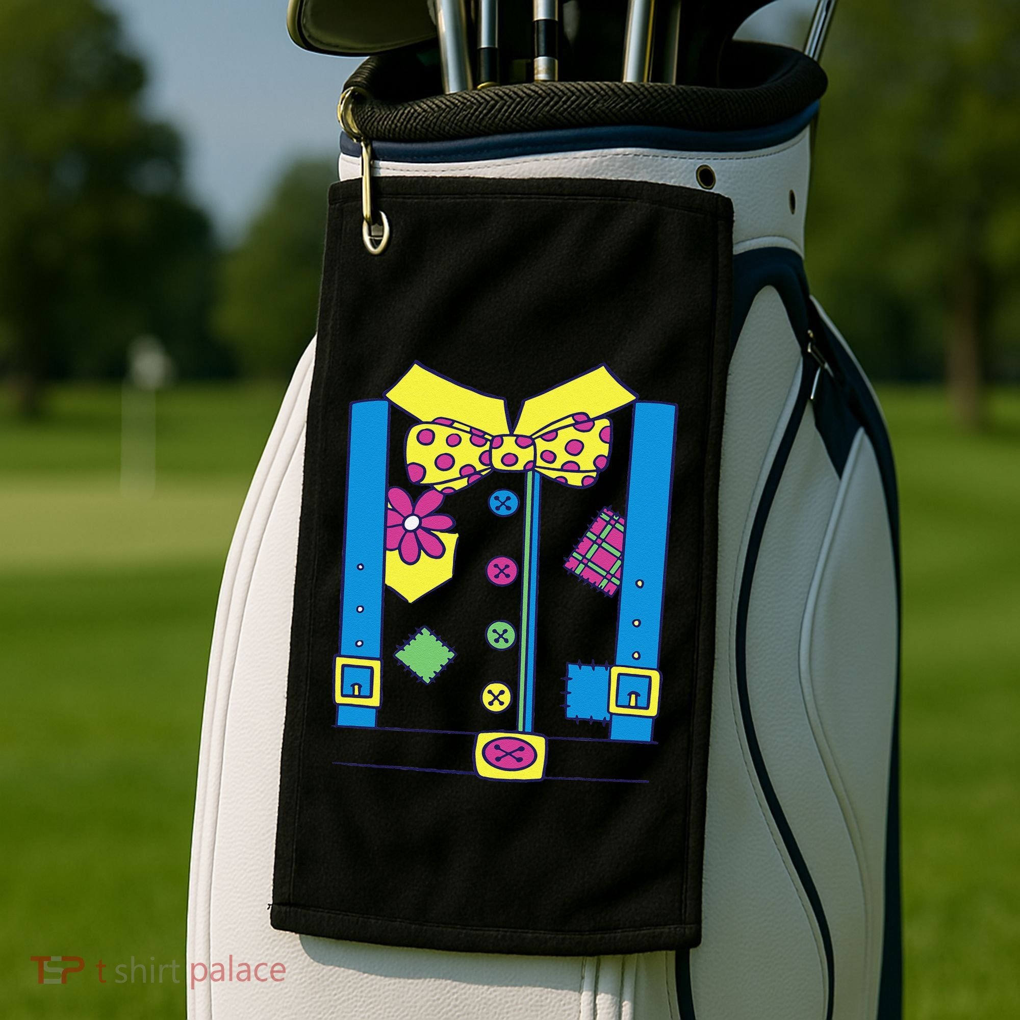 Clown Circus Halloween Clown Costume Golf Towel
