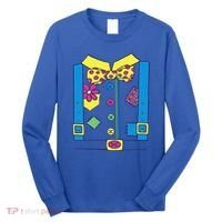 Clown Circus Halloween Clown Costume Long Sleeve Shirt thumb 0