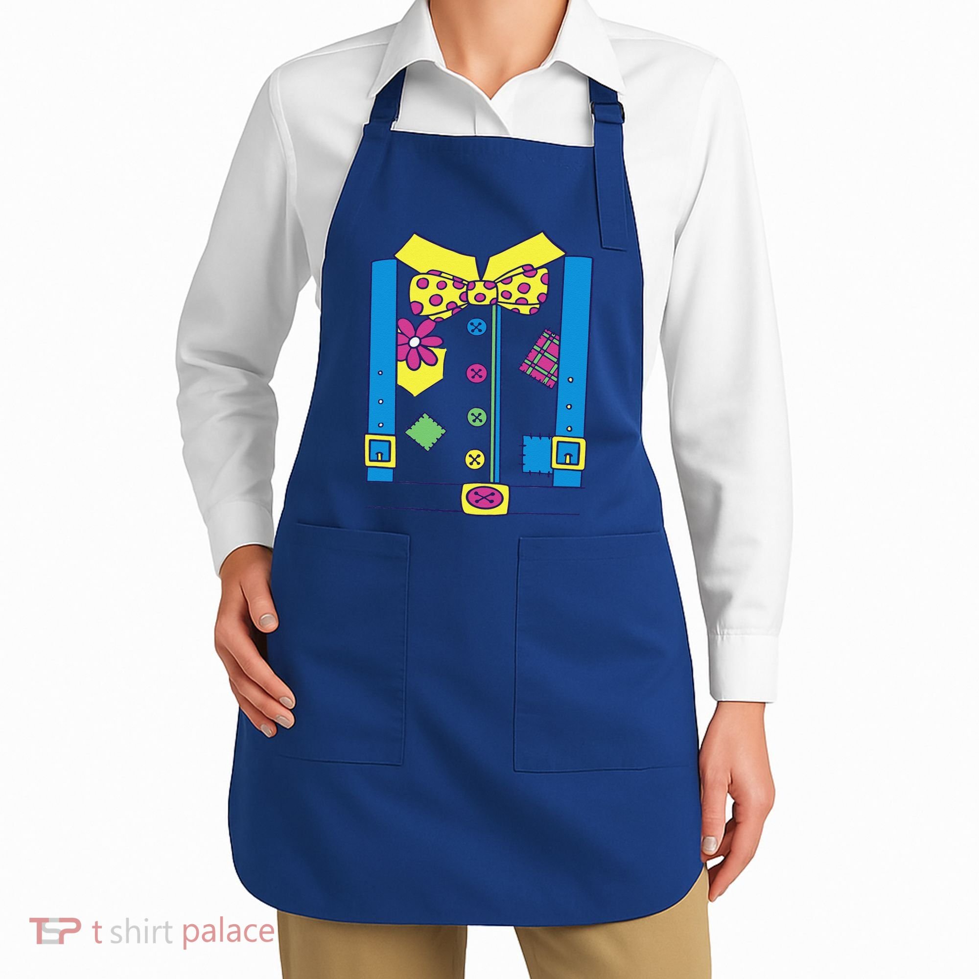 Clown Circus Halloween Clown Costume Apron