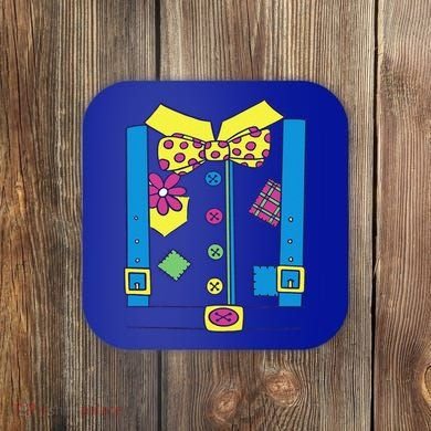 Clown Circus Halloween Clown Costume Coaster