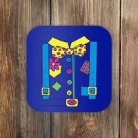 Clown Circus Halloween Clown Costume Coaster thumb 0
