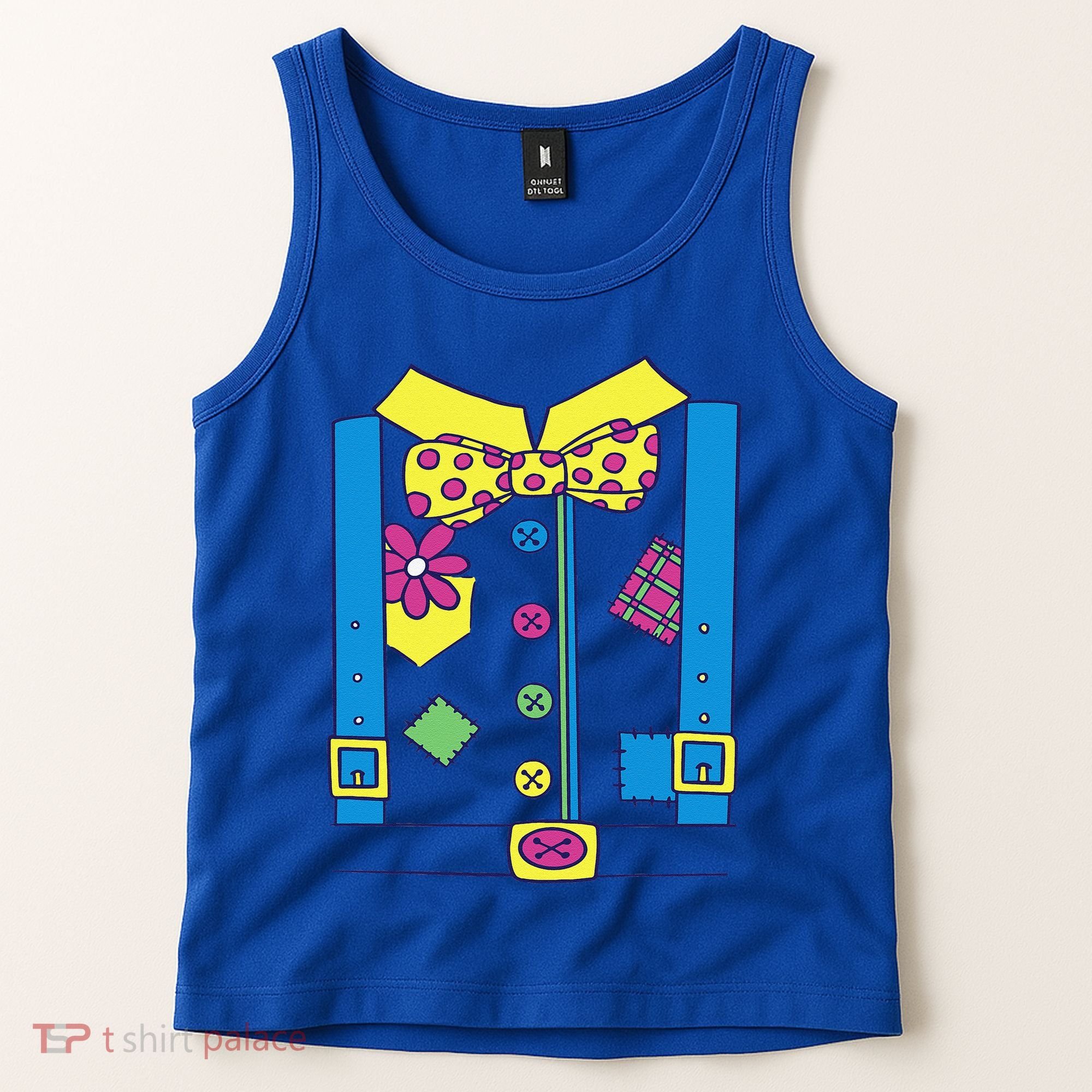 Clown Circus Halloween Clown Costume Tank Top