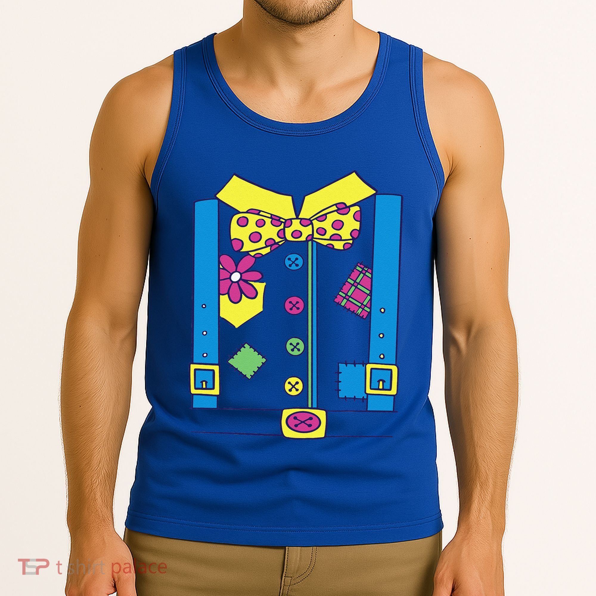 Clown Circus Halloween Clown Costume Tank Top