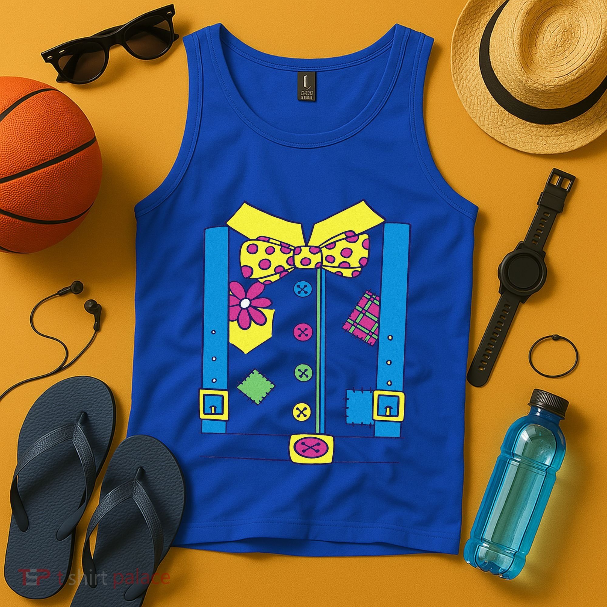 Clown Circus Halloween Clown Costume Tank Top
