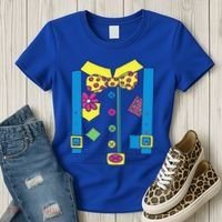 Clown Circus Halloween Clown Costume Women's T-Shirt thumb 3
