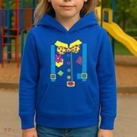 Clown Circus Halloween Clown Costume Kids Hoodie thumb 3