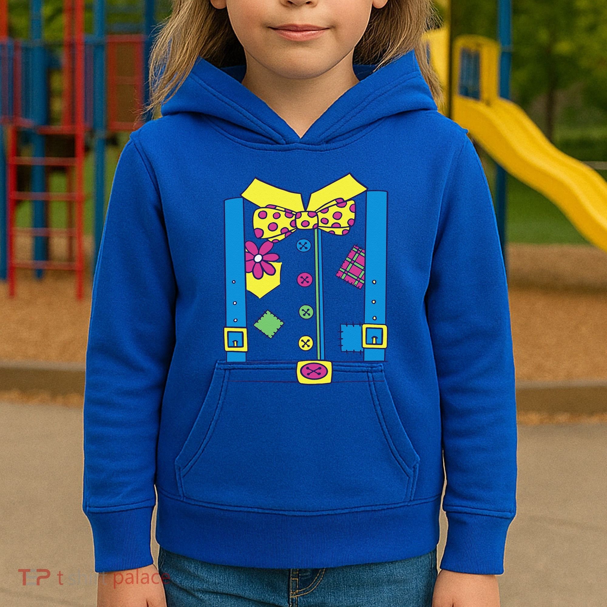 Clown Circus Halloween Clown Costume Kids Hoodie